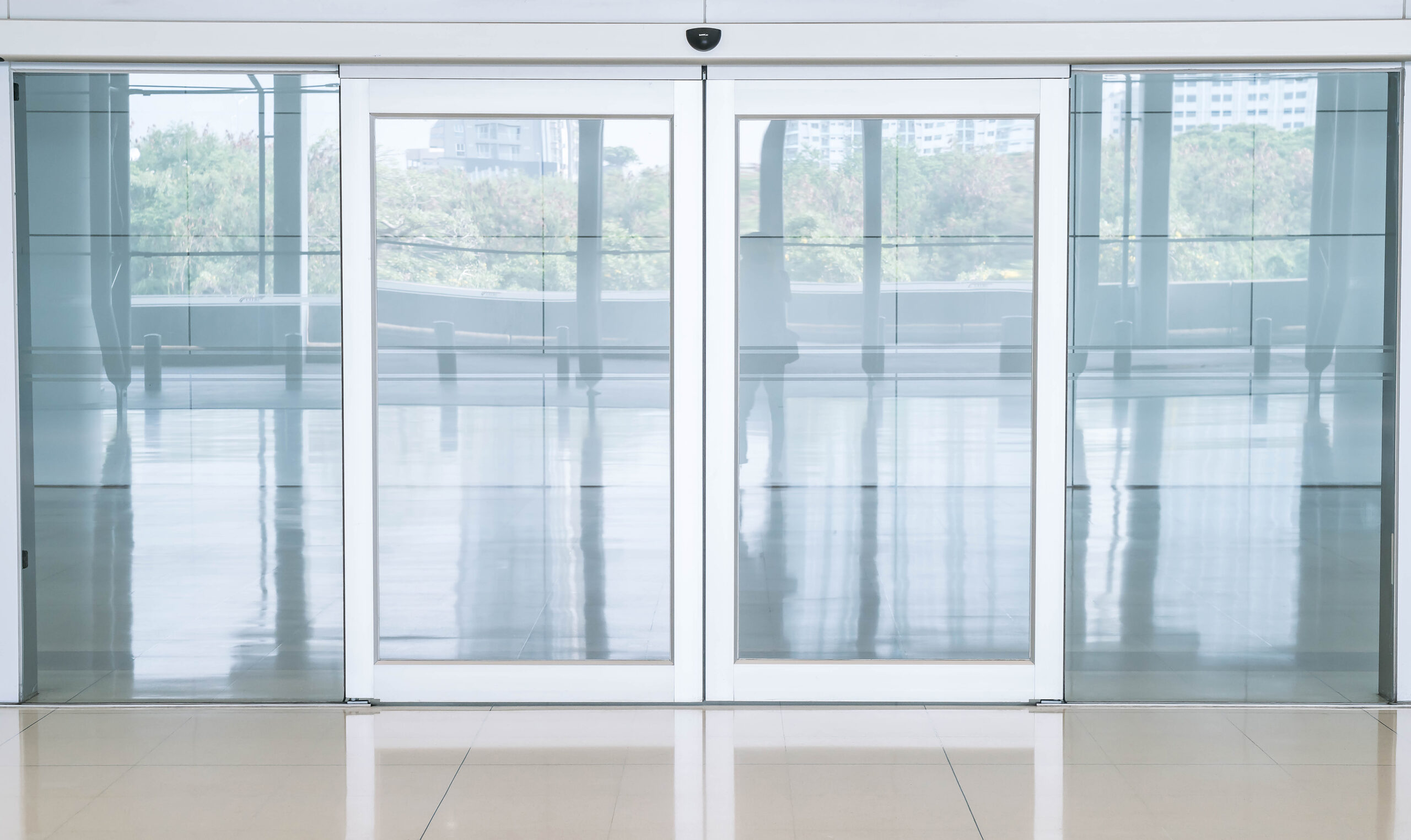 Sliding Door in a House
