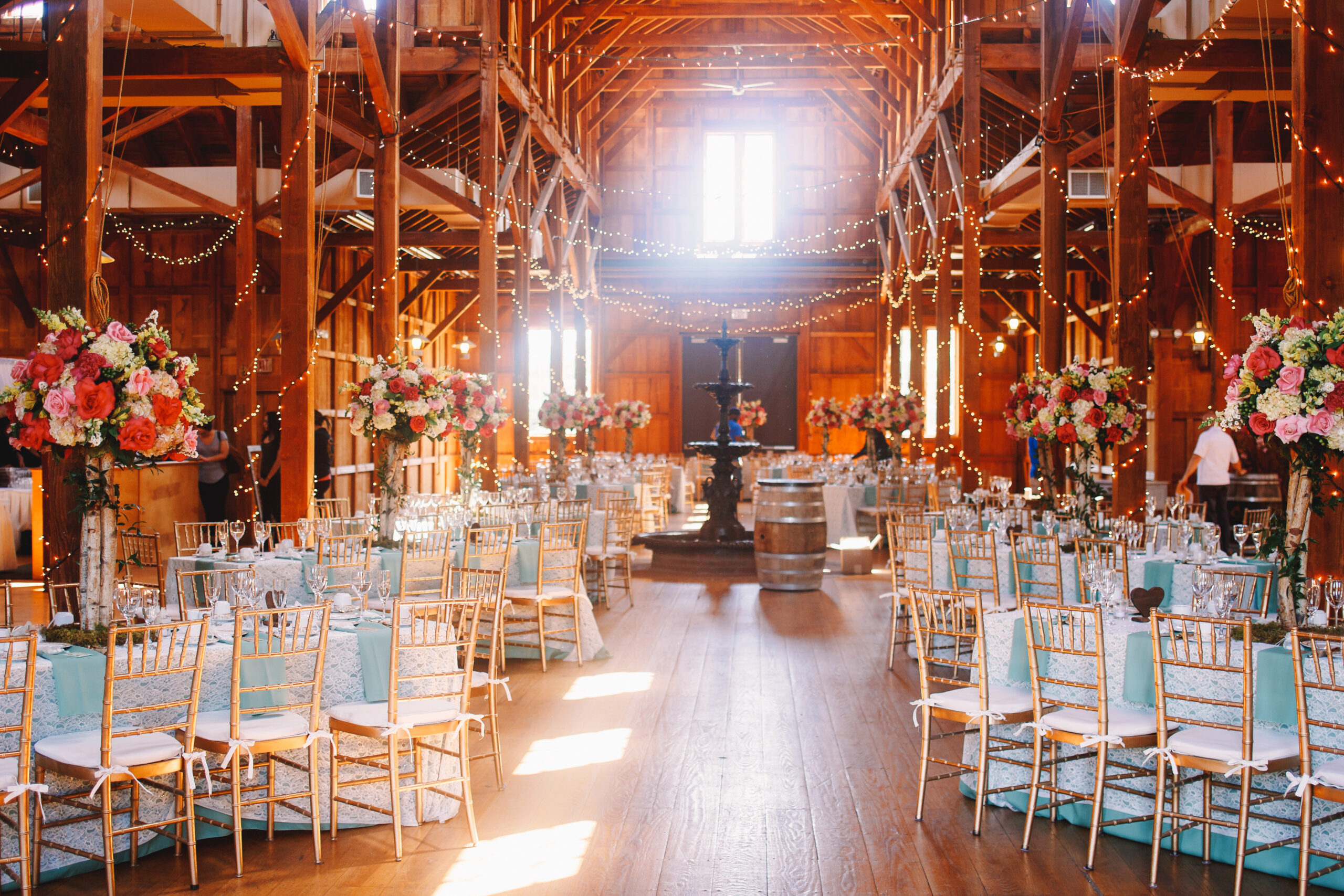 Bright Rustic Event Space With Natural Daylight